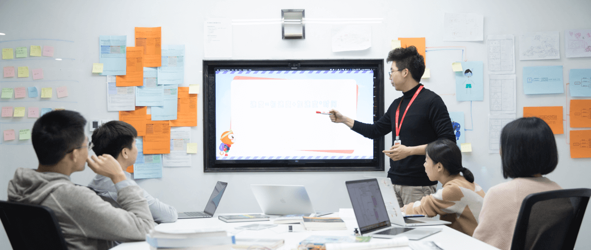 Professional team collaboration